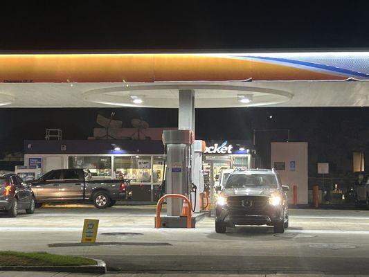 Rocket gas station of Del Amo and Long Beach Blvd.