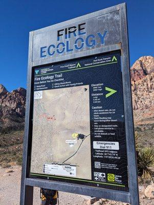 Fire ecology trail