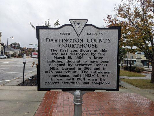 Darlington County Courthouse, Darlington SC