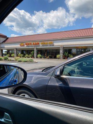 Restaurant has lots of outdoor dining!