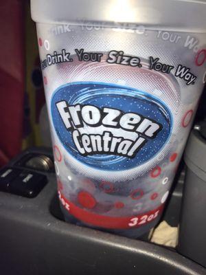 Chewy ice, Vanilla, Cherry & Cherry Coke ... perfect!