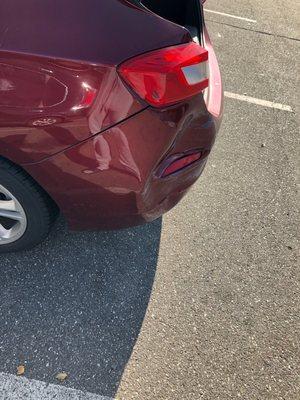 Someone hit my vehicle