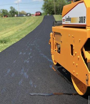 Paving and seal coating work we've done this season.