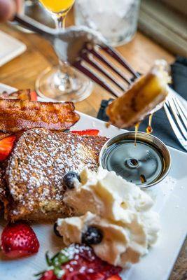 Brunch French Toast! Served every Saturday & Sunday, 10AM - 2PM.