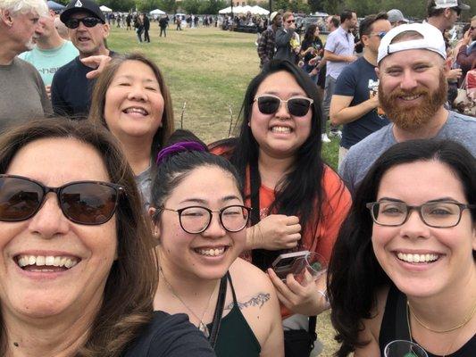 Birthday celebration started San Diego Beer Fest with Family