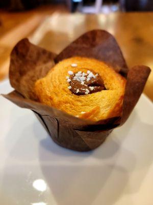 Nutella croissant muffin!