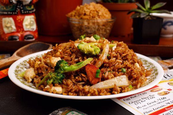 Vegetable soy fried rice