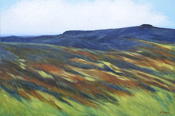 "Grand Mesa" oil on linen by Ellen Glasgow