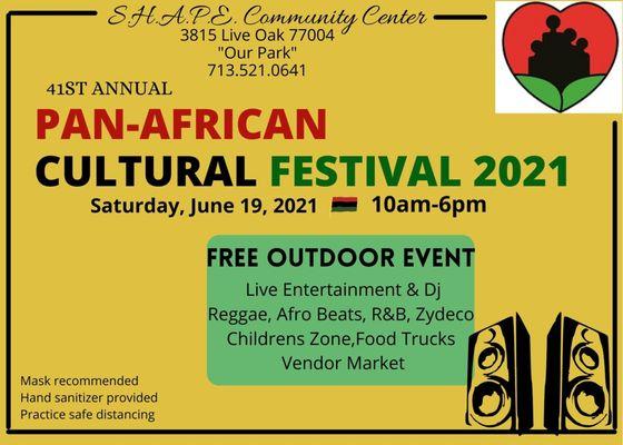 41st Annual Pan-African Cultural Festival