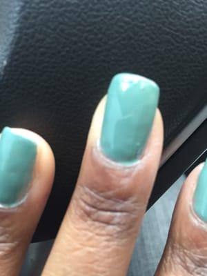 Hated the service. Simple gel polish gone wrong. Bumps and lumps all over. NEVER waste your $$ like I did! :(