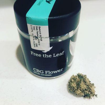 CBG flower