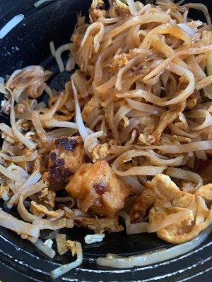 Dried up pad Thai