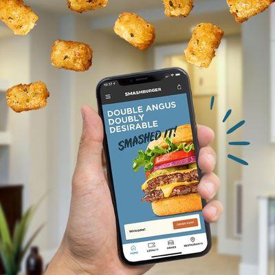 Order faster, earn points, and get free food with SmashClub Rewards on our new & improved app! It's really that simple.  
#SmashedIt