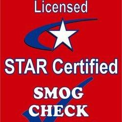 We are now star certified by the state,we're here to help you with all your smog testing needs