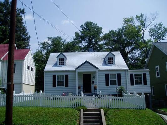 This home feature an ATAS Castletop Metal Roof