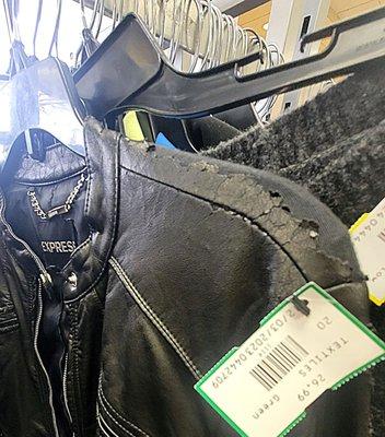 Disintegrating express leather jacket anyone?