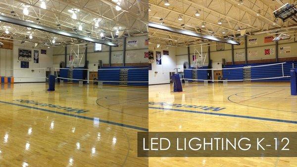 School Lighting upgrades, South Dakota