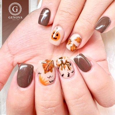 Get your nails ready for Halloween with Genova Nail Spa.  
Visit today to find all the accessories you need to complete your look!