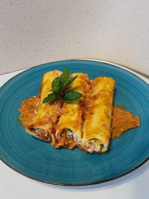 Cannelloni ricotta e spinaci