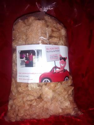 Pa's World-Famous Pork Rinds..Made FRESH every Friday..FREE Samples!