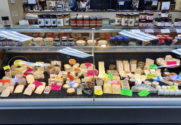 Extensive and delicious cheese selection at Maximum Beverage.