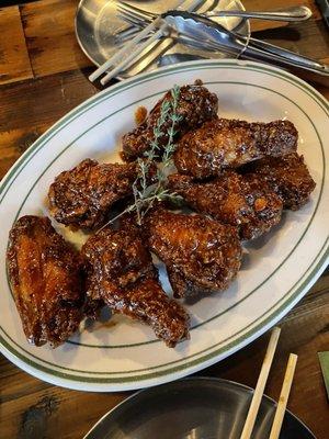 Fried chicken - hot and spicy - is pretty spicy..