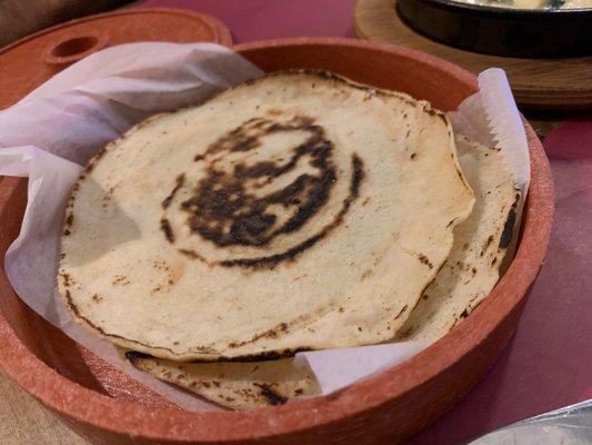 Fresh tortillas