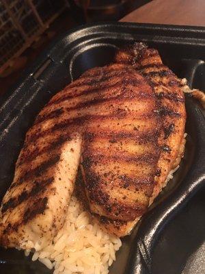 grilled tilapia: SO GOOD