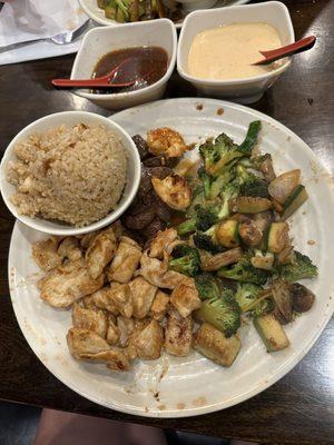 Steak & Chicken Hibachi