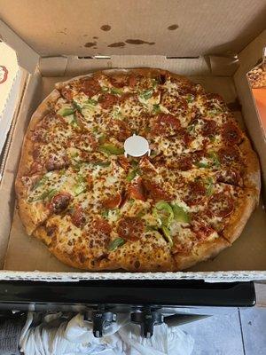 Bell pepper and pepperoni (LRG)