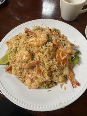 Thai Fried Rice with Shrimp