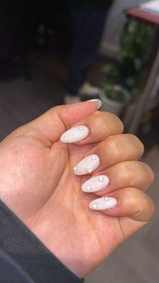 White Nail Set