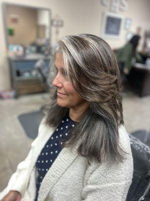 Going gray eloquently!