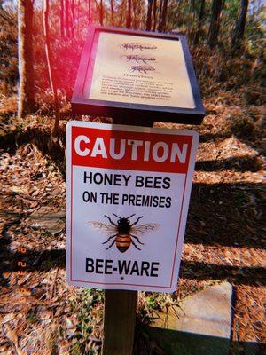 Caution: beez