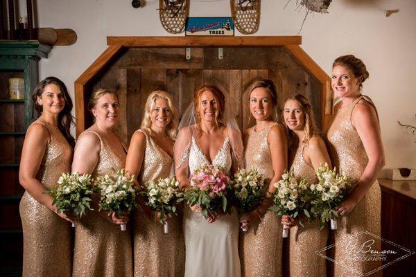 Makeup done by Virginia for this beautiful bridal party!