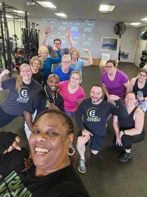 Group HIIT training at Breakthrough Personal Coaching & Wellness in Dover, Delaware!