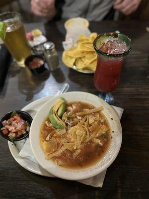 Chicken Tortilla Soup - My go to