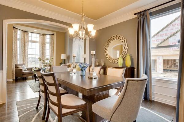 New construction homes in Commerce, MI - Dining Room