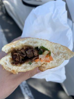 Grilled Pork Banh Mi - needs more fillings