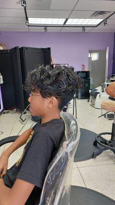 Boys perm