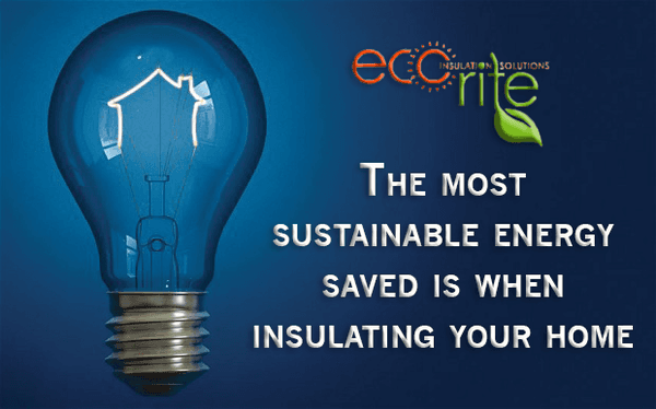 The most sustainable energy you can save is when insulating your home. So save money this summer and live #energyefficient #insulate