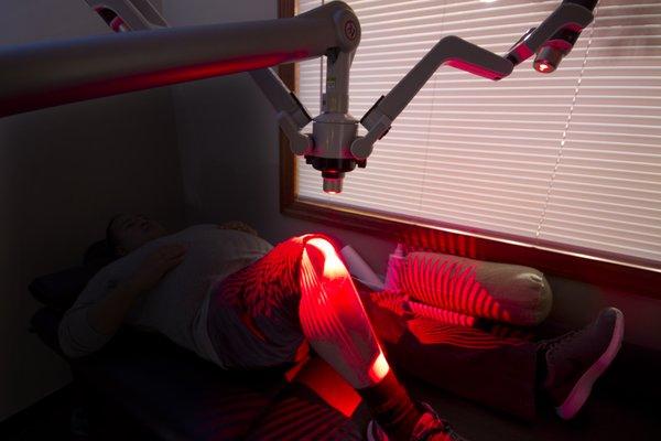 Cold Laser therapy can reduce pain and inflammation and increase the speed of healing from injury