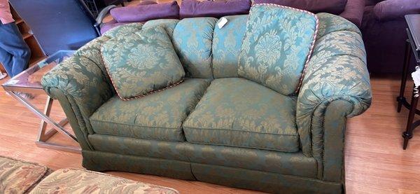 beautiful vintage loveseat