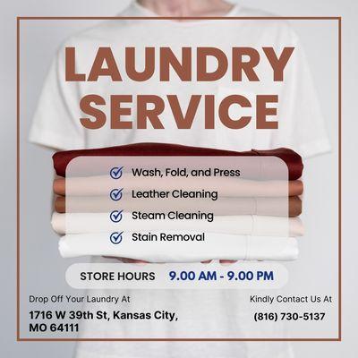 Experience the ultimate convenience at our wash & fold service, where your laundry is expertly handled with care. Enjoy the ease of life wit