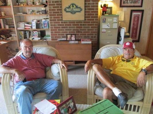 Tom and "Coach Hudson" share stories about Indiana University athletics. Hudson is a member of the IU Hall of Fame for Wrestl...