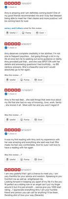 Reviews from our old location