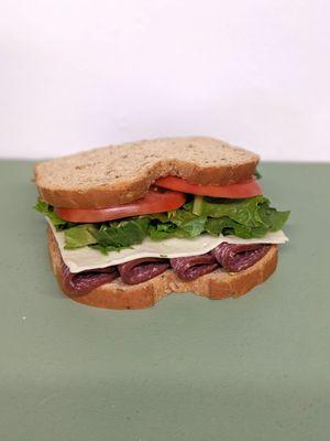 Lebanon Bologna Sandwich