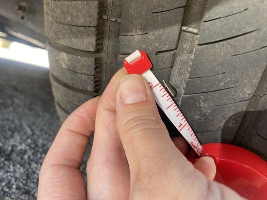 Metal thing in my tire, I thought I'd have to replace the whole tire.