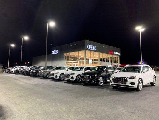 Audi Tri-Cities at it's new location of 1125 Aaron Dr in Richland!