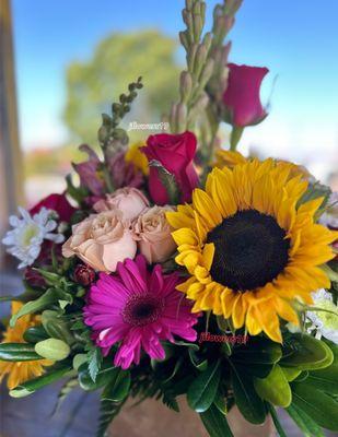 Flower Box Arrangement